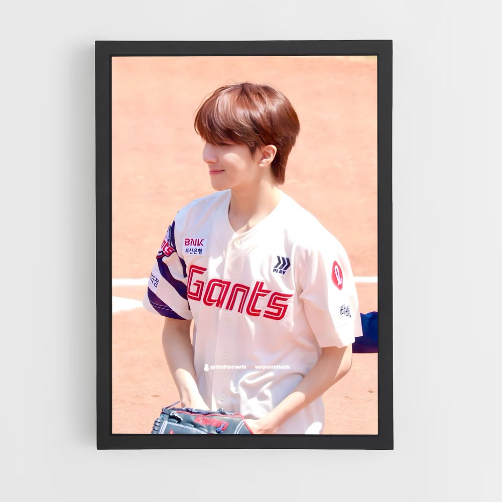 Poster Lotte de giants – affiche Baseball (vue 2)